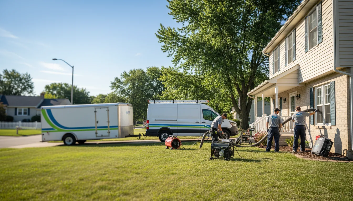 Flooded Basement Restoration And Cleanup With Repair in Snow Hill, MD near me